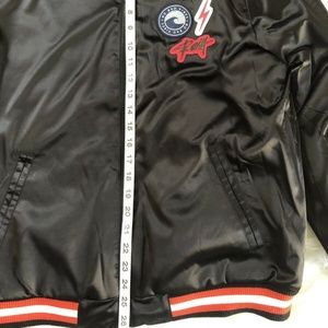 Roxy Jackets & Coats - Roxy Marine Life Satin Bomber Jacket Size XL NWOT Roxy Jackets & Coats - Roxy Marine Life Satin Bomber Jacket Size XL NWOT